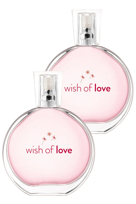 Wish Of Love Kadın Parfüm Edt 50 Ml. İkili Set